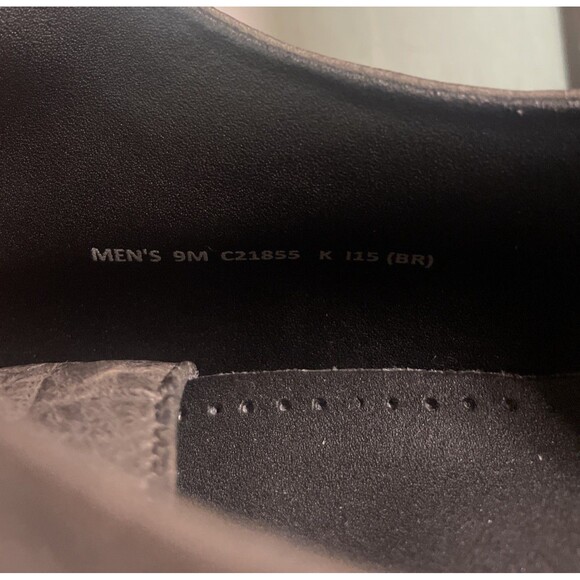 Cole Haan GRAND OS CAP Oxford $310 Men's Shoes Gray C21855 Like New 9M - Picture 8 of 8